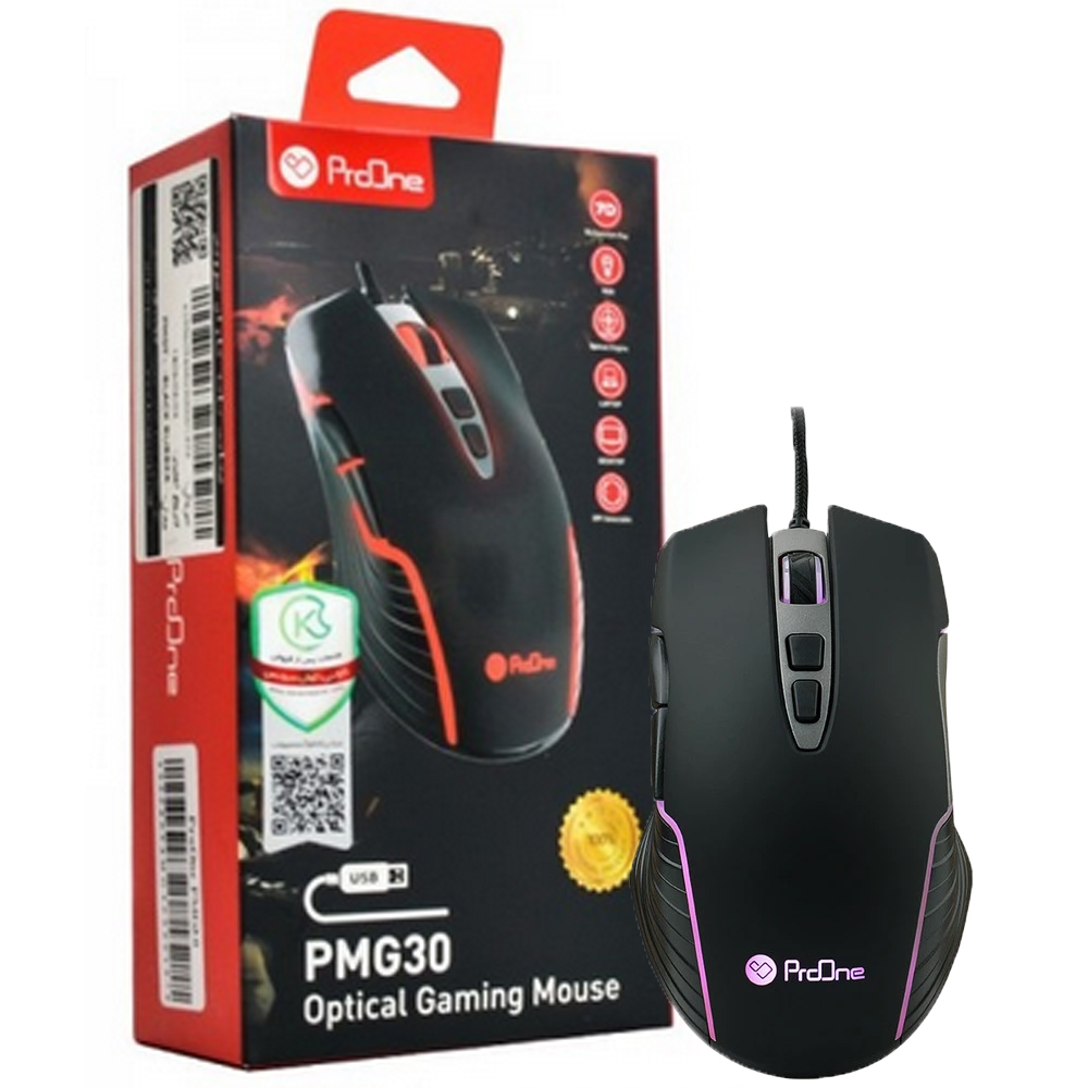 ماوس گیمینگ پرووان مدل PROONE PMG30