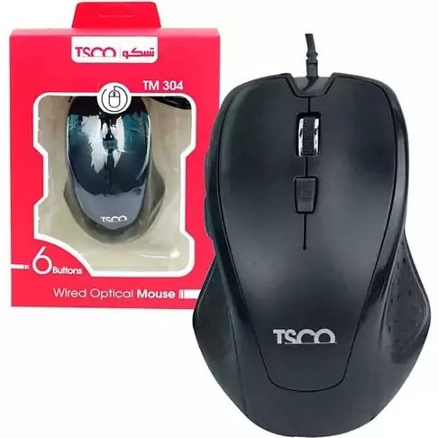 ماوس سیم دار تسکو مدل TSCO TM 304