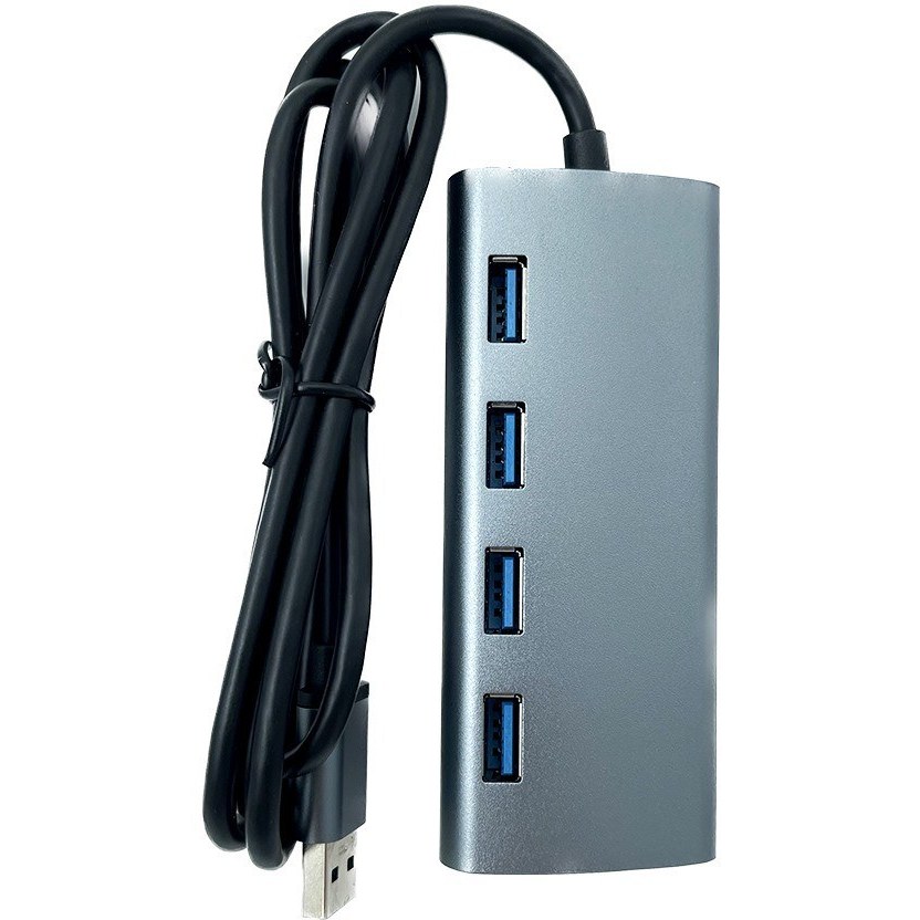 هاب کی نت مدل KNET K-HUAMH604 1.2M 4PORT H6 USB3.0
