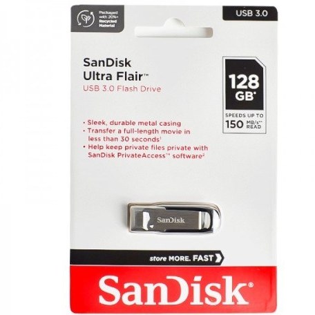 فلش سندیسک مدل SanDisk USB 3.0 FLAIR 128G