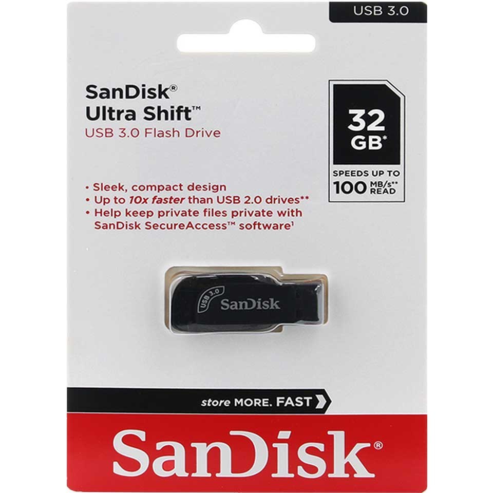 فلش سندیسک SanDisk Ultra Shift USB 3.2 32G