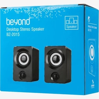اسپیکر دو تکه دسکتاپ بیاند مدل BEYOND BZ-2015 مشکی